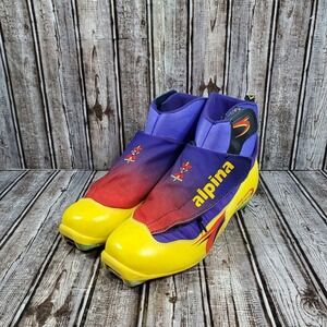 Alpina Cross Country Ski Boots NNN 608 Classic Size 45 Mens 11.5 Women's 12.5